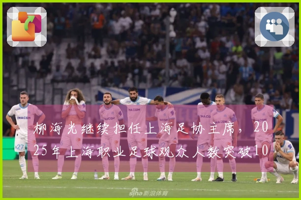 柳海光继续担任上海足协主席，2025年上海职业足球观众人数突破100万